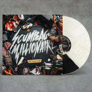 Scumbag Millionaire - All Time Low (Half Black/White Vinyl LP) - LP (uusi)