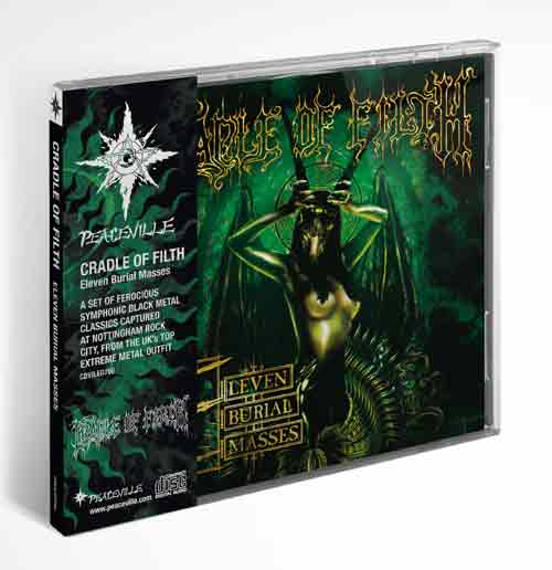Cradle Of Filth - Eleven Burial Masses - uusi CD