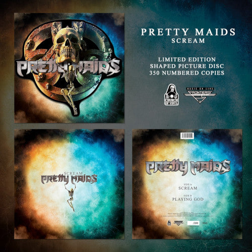 Pretty Maids - Scream (Pic Disc Shaped) - LP (uusi)