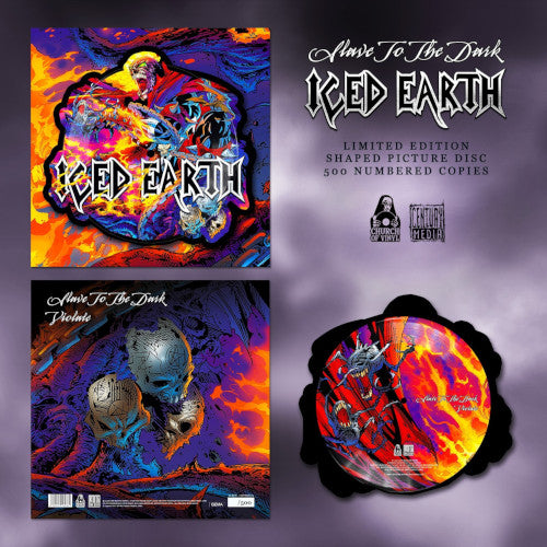 Iced Earth - Slave To The Dark (Pic Disc Shaped) - LP (uusi)