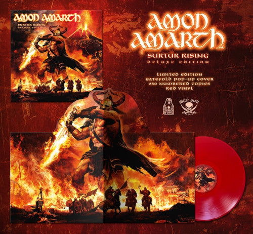 Amon Amarth - Surtur Rising (Red Vinyl LP) - LP (uusi)