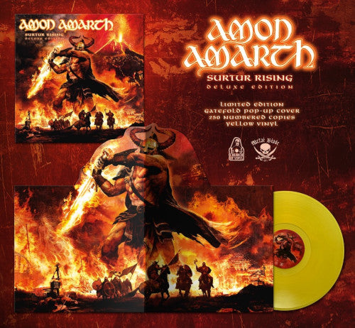 Amon Amarth - Surtur Rising (Yellow Vinyl LP) - LP (uusi)