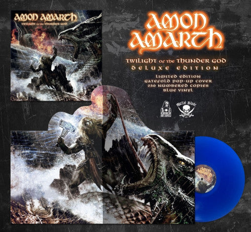 Amon Amarth - Twilight of the Thunder God (Blue Vinyl LP) - LP (uusi)
