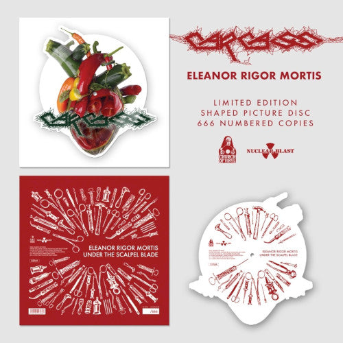 Carcass - Eleanor Rigor Mortis (Shaped Picture Vinyl LP) - LP uusi