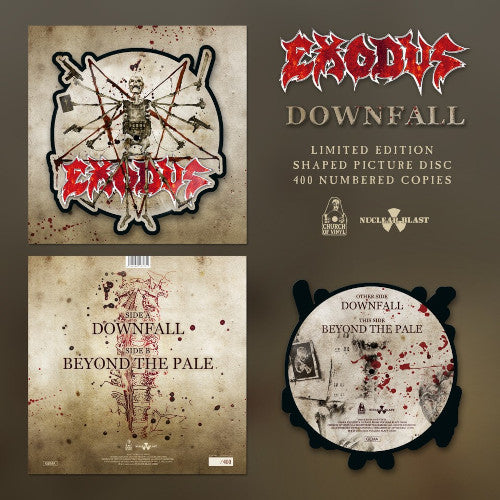 Exodus - Downfall (Shaped Picture Vinyl) - LP uusi