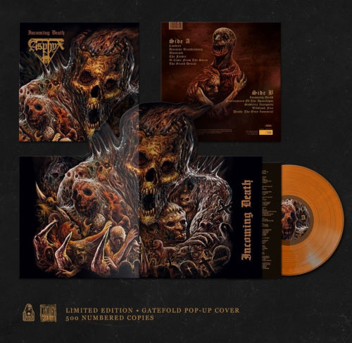 Asphyx - Incoming Death (Pop-up Orange Vinyl LP) - LP (uusi)