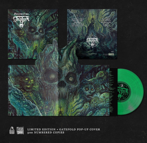 Asphyx - Necroceros (Pop-Up Green Vinyl LP) - LP (uusi)