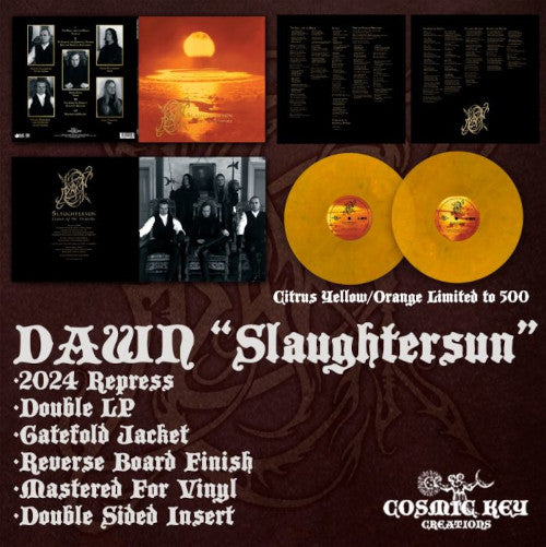 Dawn - Slaughtersun (Crown Of The Triarchy) (2 LP Citrus) - LP uusi