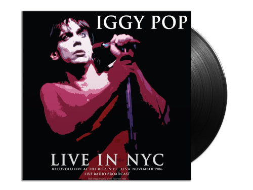 Iggy Pop - Best of Live In NYC 1986 (Vinyl LP) - LP (uusi)