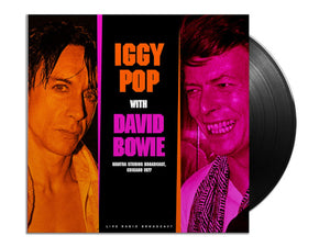 Iggy Pop & David Bowie - Best of Live at Mantra Studios Broadcast 1977 (LP) - LP (uusi)