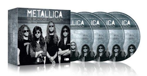 Metallica - Broadcast Collection The 1988 - 1994 (4 CD Box) - CD (uusi)