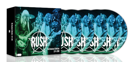 Rush - Broadcast Collection The 1974 - 1980 (5 CD Box) - CD (uusi)