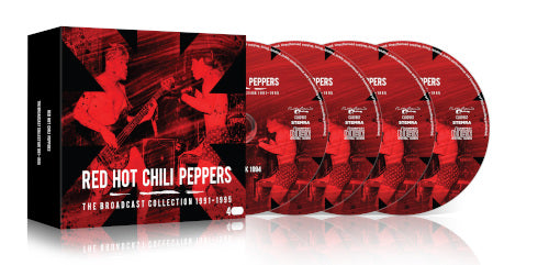 Red Hot Chili Peppers - Broadcast Collection The 1991 - 1995 (4 CD Box) - CD (uusi)