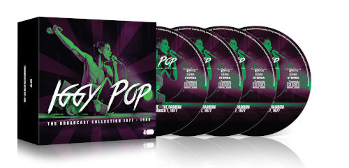 Iggy Pop - Broadcast Collection The 1977 - 1988 (4 CD Box) - CD (uusi)