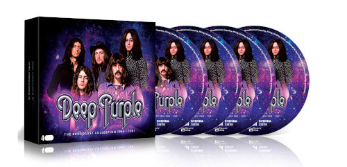 Deep Purple - Broadcast Collection The 1968 - 1991 (4 CD Box) - CD (uusi)