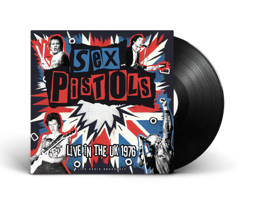 Sex Pistols - Live in the UK 1976 (Black Vinyl LP) - LP uusi