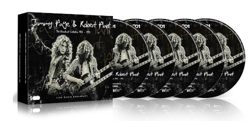 Page & Plant - The Broadcast Collection 1983-1995 (5 CD Box) - uusi CD