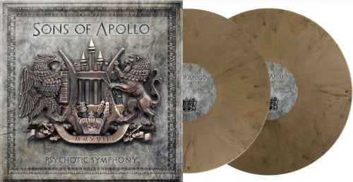 Sons Of Apollo - Psychotic Symphony (2 LP Skull Gold Vinyl) - LP (uusi)