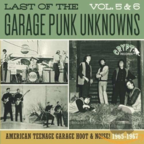 V/a - Garage Punk Unknowns - The Last Of Vol 1 & 2 - Garage Punk Unknowns - The Last Of Vol 5 & 6 - CD (uusi)