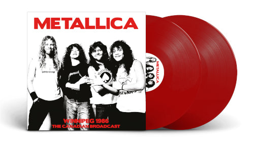 Metallica - Winnipeg 1986 (2 LP Red Vinyl) - LP (uusi)