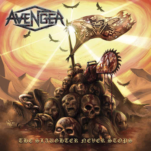 Avenger - The Slaughter Never Stops - CD (uusi)