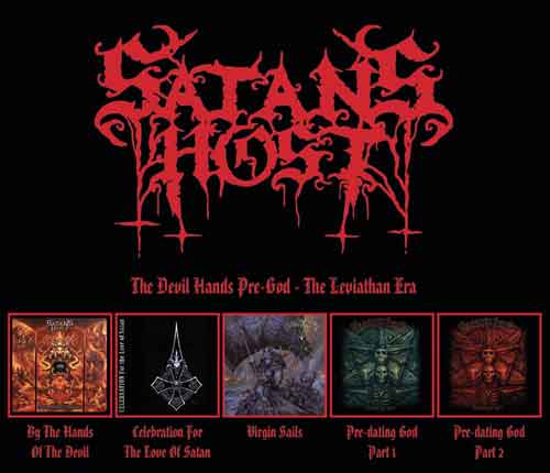 Satans Host - Devil Hands Pre-God - The Leviathan Era (5CD) - CD (uusi)