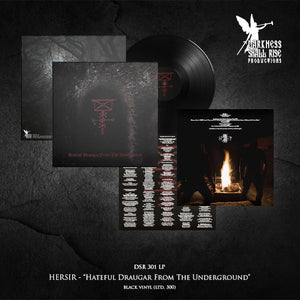Hersir - Hateful Draugar from the Underground (Black LP) - LP uusi