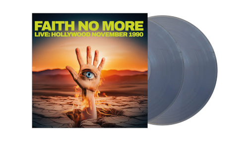 Faith No More - Live Hollywood November 1990 (2 LP Clear Vinyl) - LP uusi