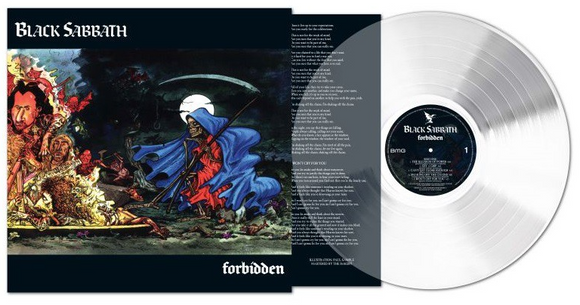 Black Sabbath - Forbidden (2024 Tony Iommi Remix) Ultra Clear LP Levy