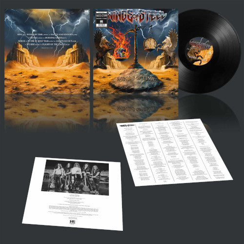 Wings Of Steel - Winds of Time (Black Vinyl LP) - LP (uusi)