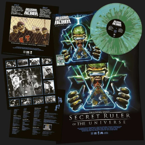 Dr. Living Dead! - Dr. Living Dead! (Blue/green Splatter Vinyl LP) - LP uusi