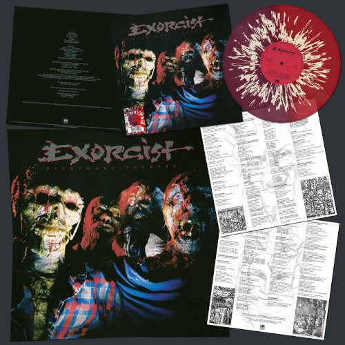 Exorcist - Nightmare Theatre (Splatter Vinyl LP) - LP uusi