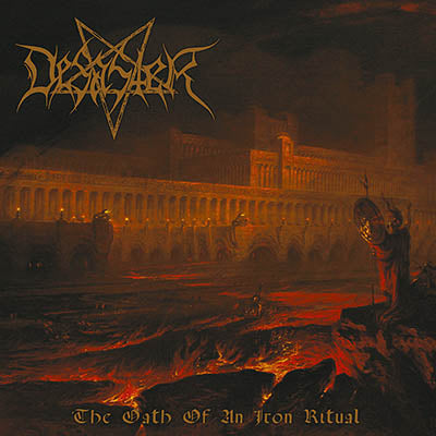 Desaster - Oath Of An Iron Ritual The (Green/Gold Vinyl LP) - LP uusi