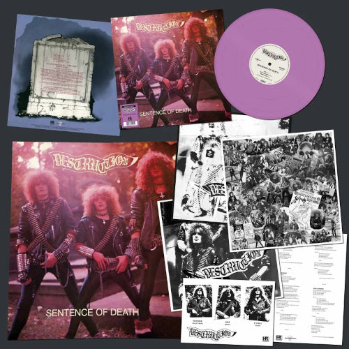Destruction - Sentence of Death  (Violet Vinyl LP) - LP uusi