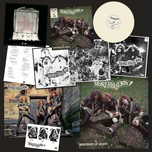 Destruction - Sentence of Death  (US Cover Bone Vinyl LP) - LP uusi