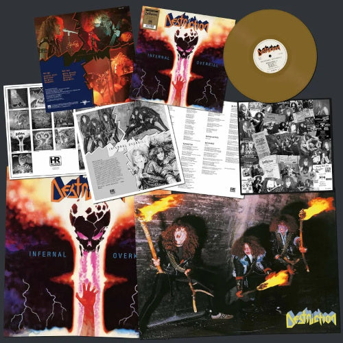 Destruction - Infernal Overkill (Gold Vinyl LP) - LP uusi