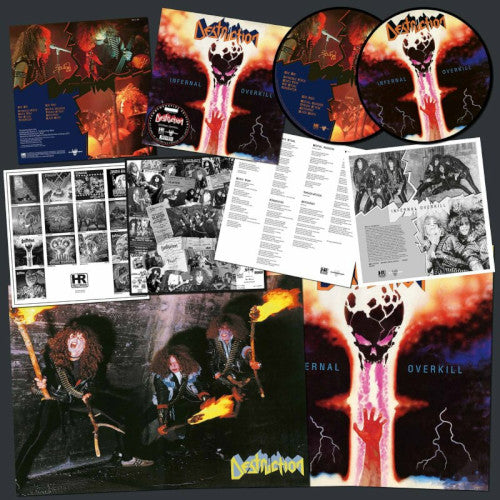 Destruction - Infernal Overkill (Picture Vinyl LP) - LP uusi