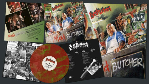 Destruction - Mad Butcher (Marbled Vinyl LP) - LP uusi