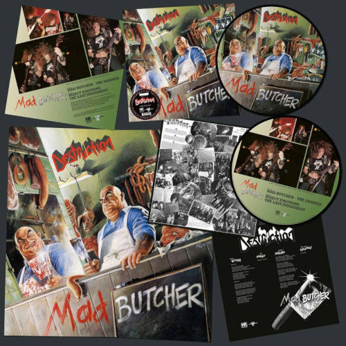 Destruction - Mad Butcher (Picture Disc Vinyl LP) - LP uusi