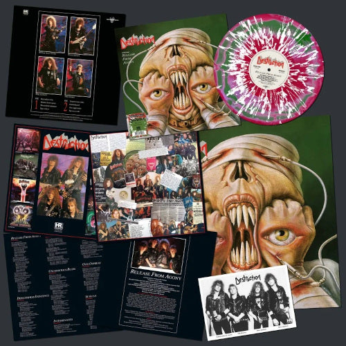 Destruction - Release from Agony (Splatter Vinyl LP) - LP uusi