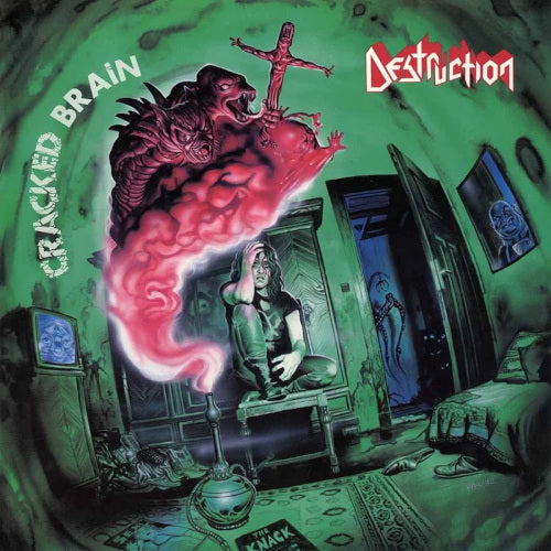 Destruction - Cracked Brain (Splatter Vinyl LP) - LP uusi
