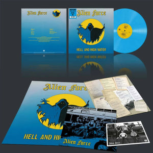 Alien Force - Hell And High Water (Blue Vinyl LP) - LP uusi