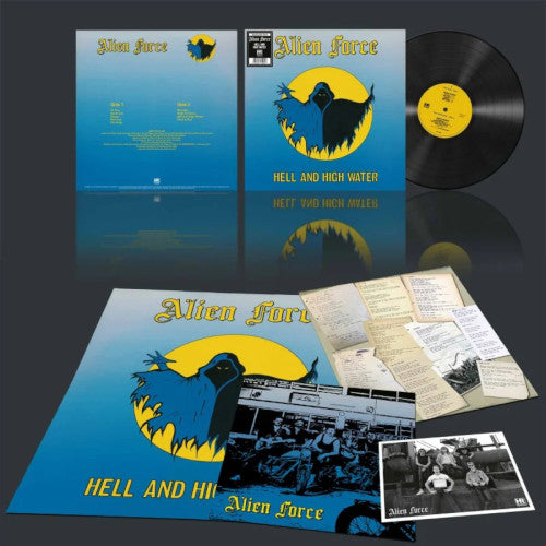 Alien Force - Hell And High Water (Black Vinyl LP) - LP uusi