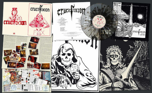 Crucifixion - After The Fox (White/Black Splatter Vinyl LP) - LP uusi