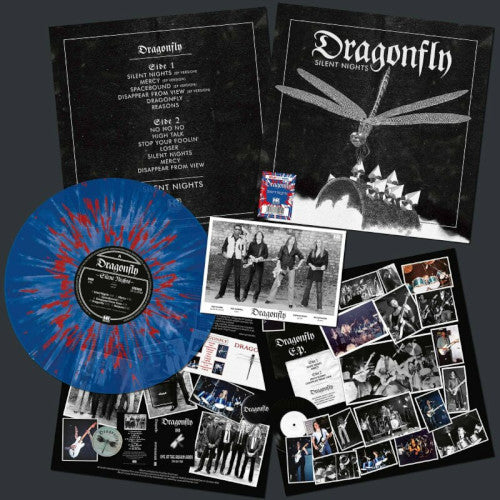 Dragonfly - Silent Nights (Blue/Red Splatter Vinyl LP) - LP uusi