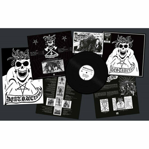 Destruction - Bestial Invasion Of Hell (Black/white vinyl) - LP uusi