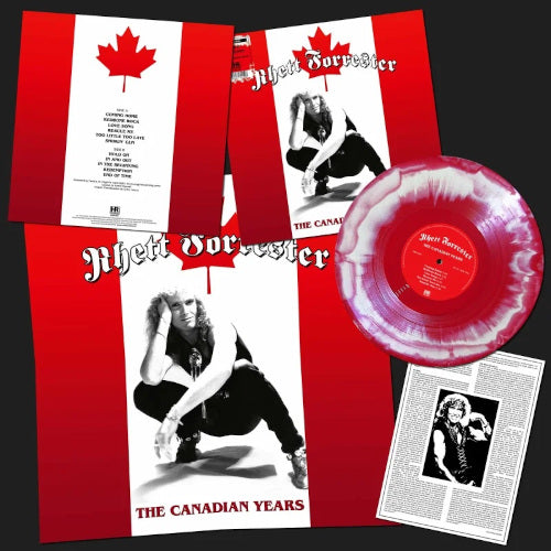 Forrester Rhett - Canadian Years The (Red/White Mixed Vinyl LP) - LP uusi