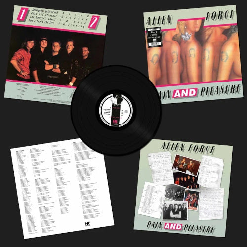 Alien Force - Pain and Pleasure (Vinyl LP) - LP uusi
