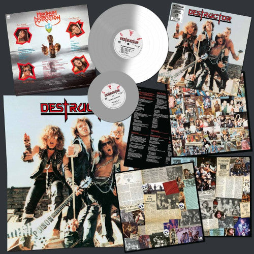 Destructor - Maximum Destruction (White/Grey Vinyl LP + 7