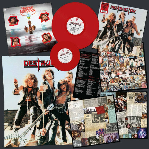 Destructor - Maximum Destruction (Red Vinyl LP + 7